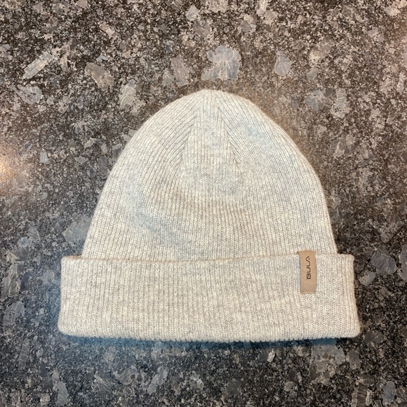 Bula Beanie Toque Adult One Size Gray Knit Snow Ski Snowboard Wool Acrylic Blend - Picture 1 of 7